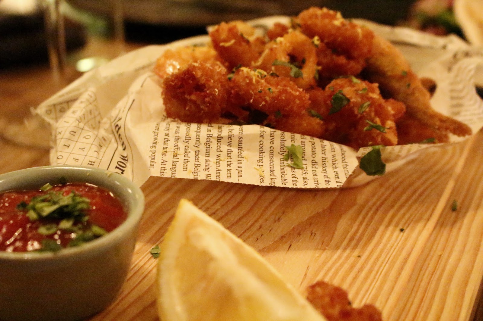 Review do restaurante Casa Vasco @Porto Lulinhas, peixinhos e gambas panadas