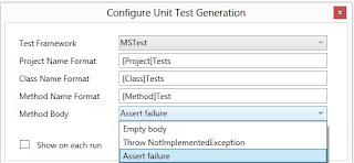 Born to Automate : Unit test generator extension - Visual studio 2012, 2013