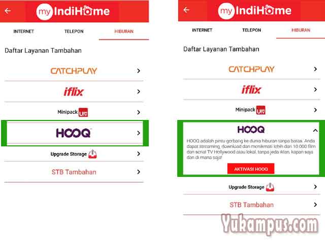 Cara Daftar Akun HOOQ Melalui Indihome dan HP Gratis YuKampus Cara Daftar Akun HOOQ Melalui Indihome dan HP Gratis YuKampus
