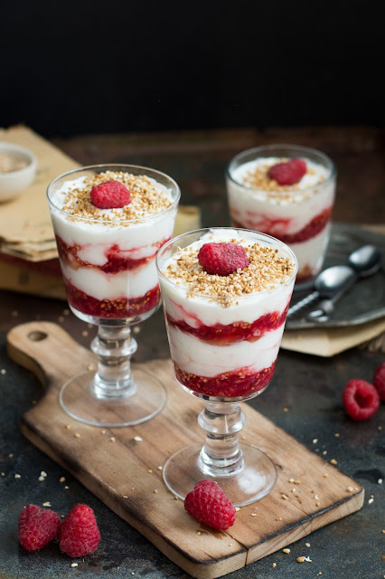 Cranachan, dessert écossais aux framboises et au whisky