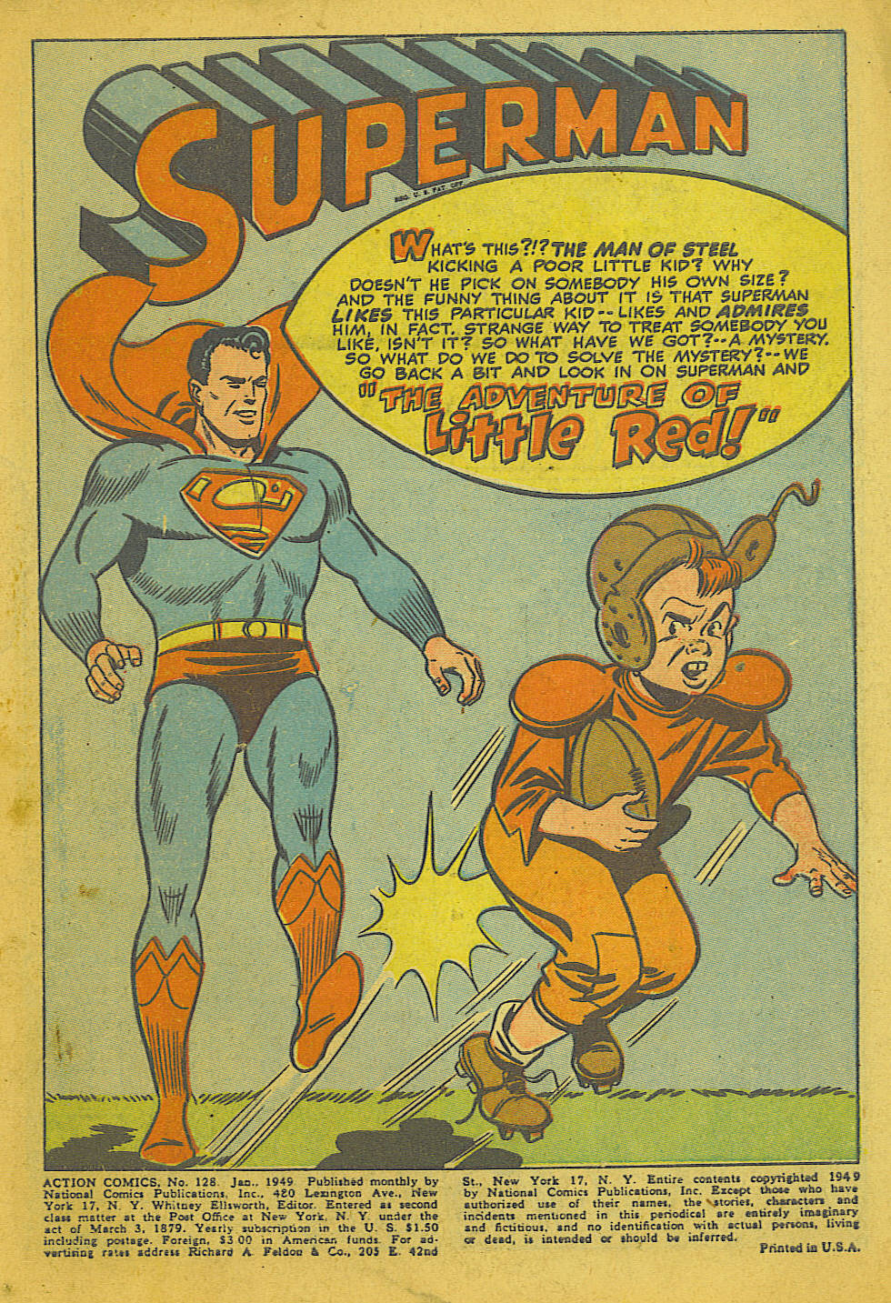 Action Comics (1938) 128 Page 1
