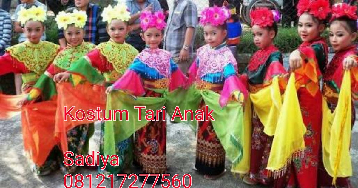 39 Kostum Tari Islami Anak Modis