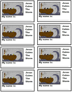 Church House Collection Blog: Jesus Calms The Storm Sunday School Lesson