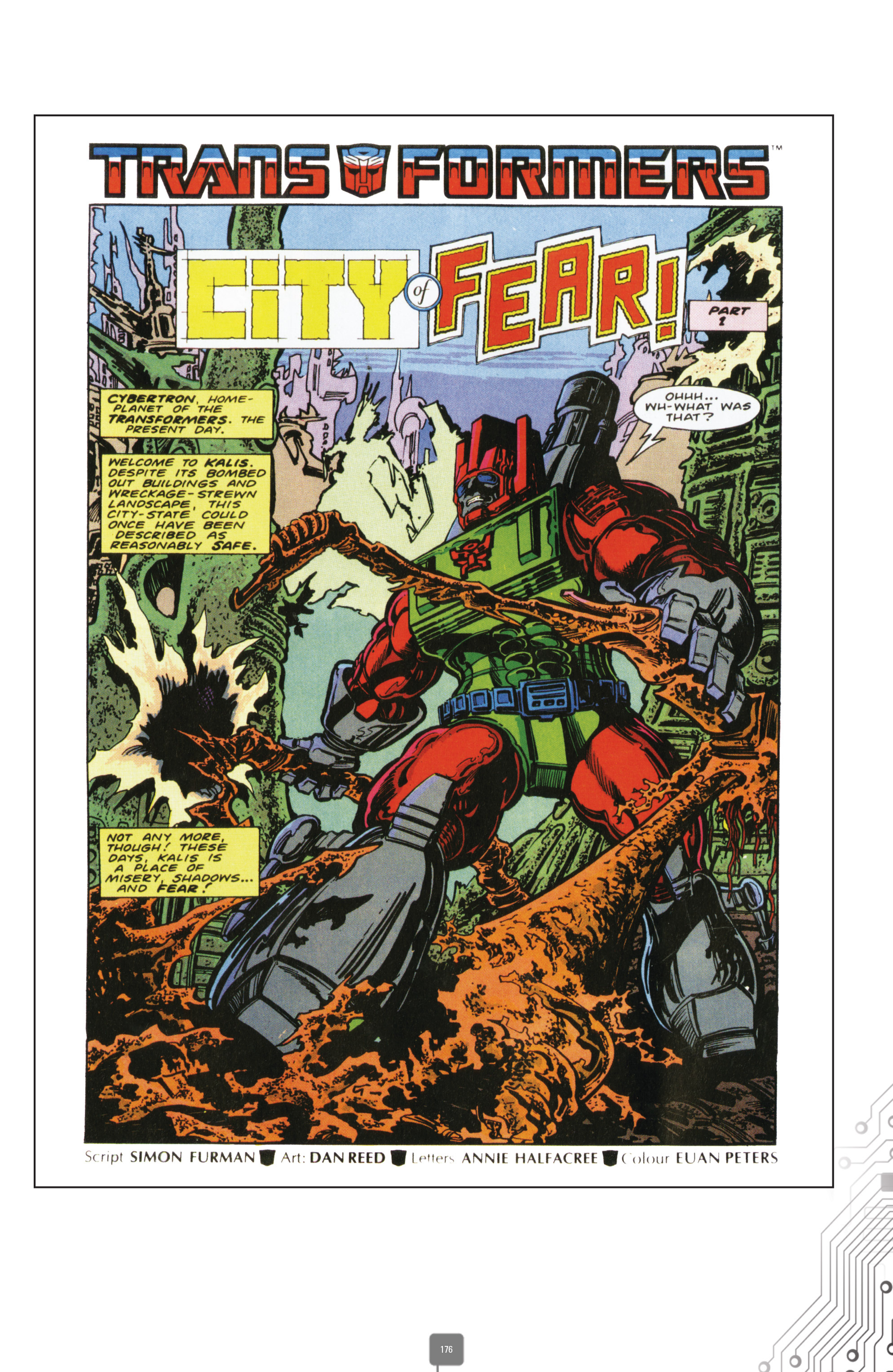 Read online The Transformers Classics UK comic -  Issue # TPB 5 - 176