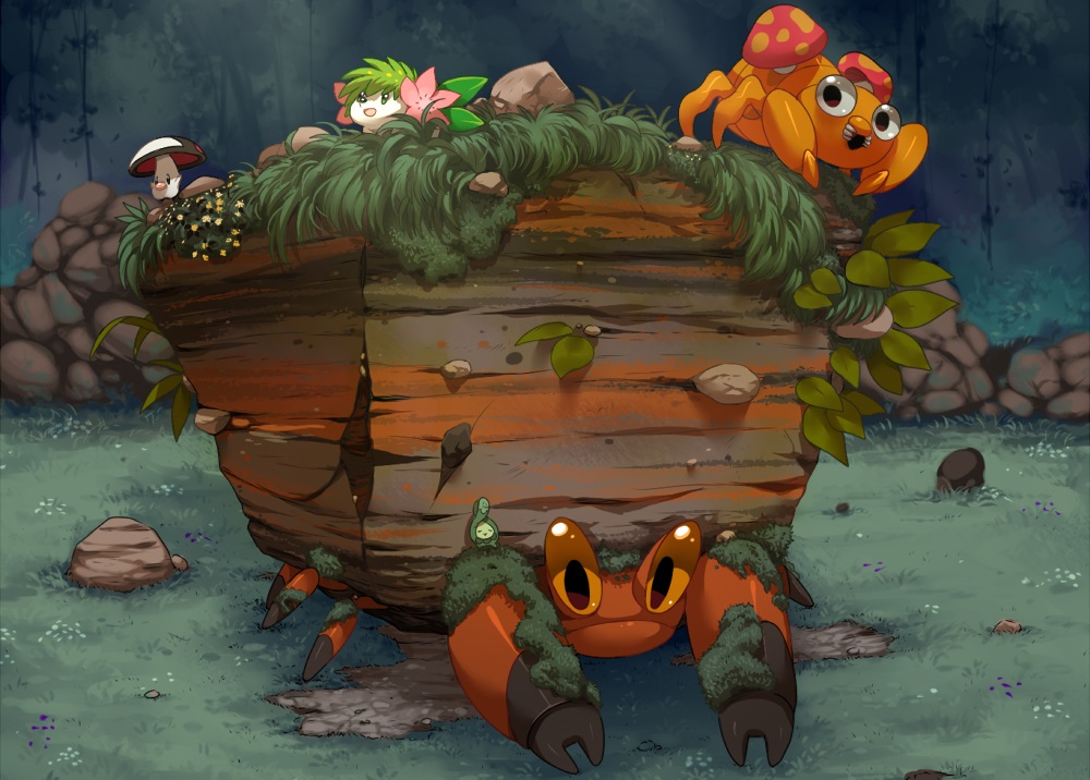 Pokémon by Review: #557 - #558: Dwebble & Crustle