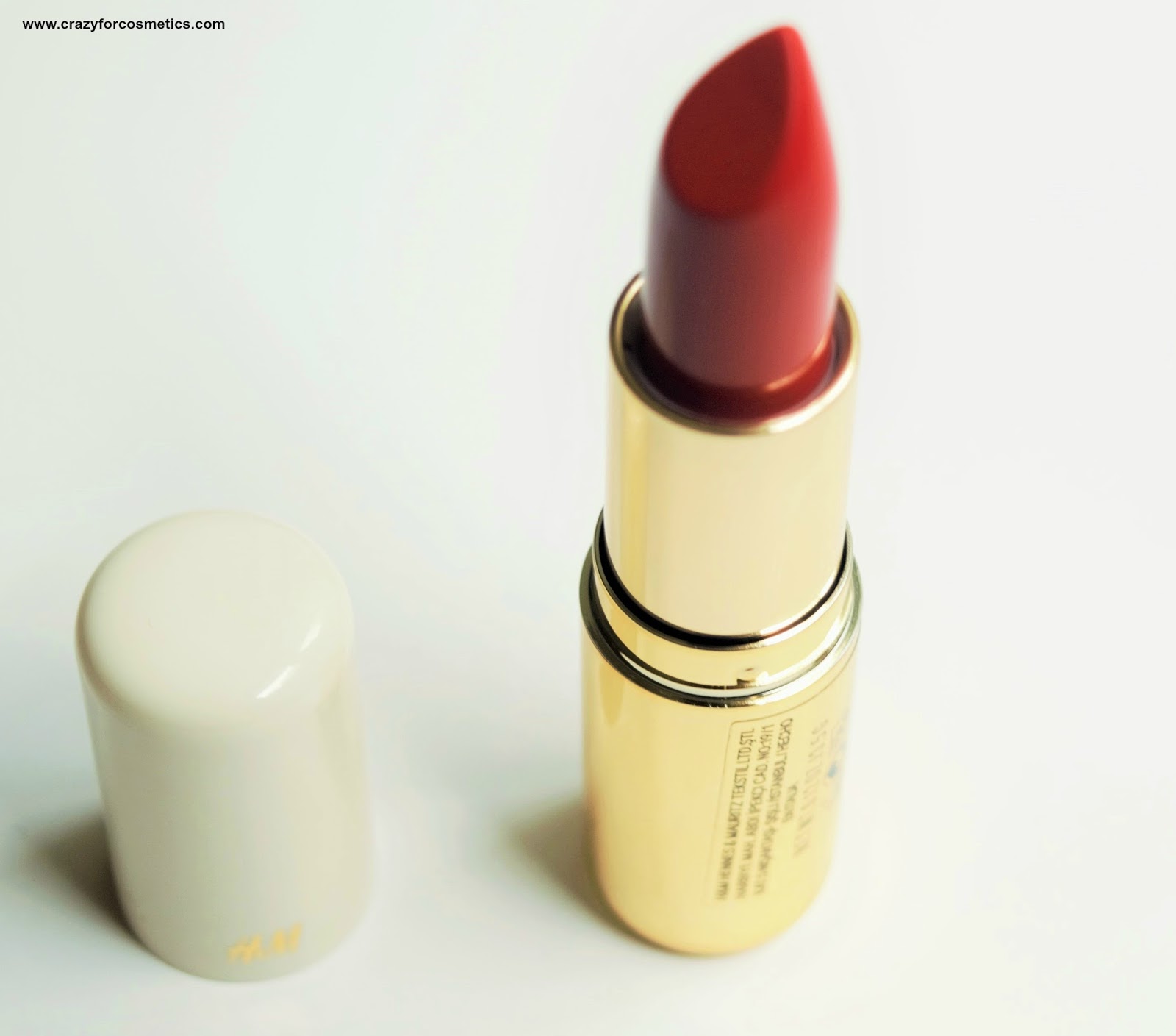 H&M Cream lip Color in Rosehip Jam Review Crazy for Cosmetics A