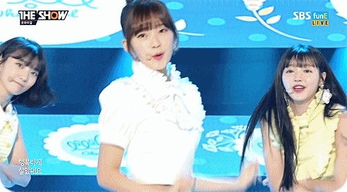 오마이걸 더 쇼 무대.gif | 인스티즈