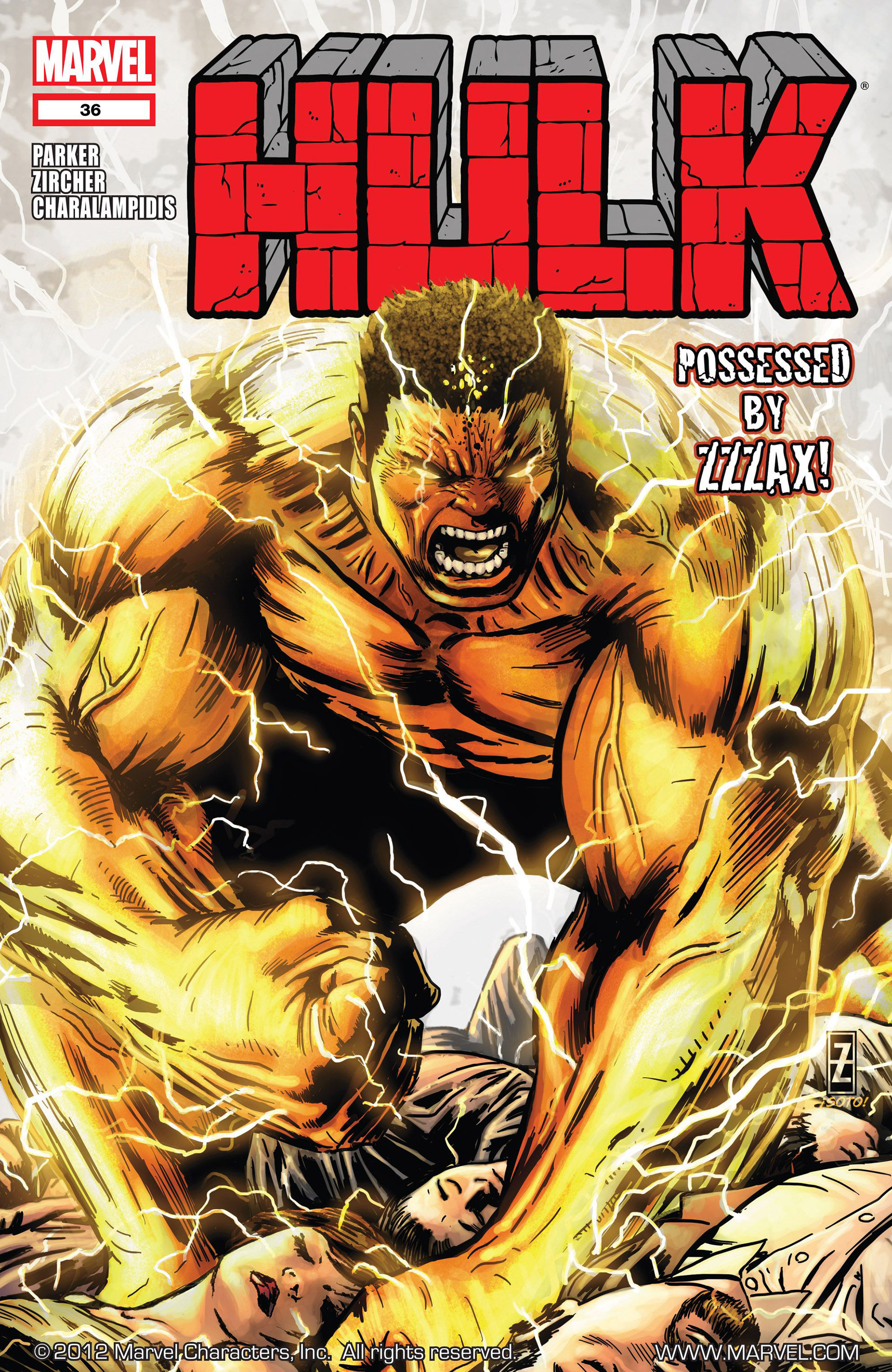 Read online Hulk (2008) comic -  Issue #36 - 1