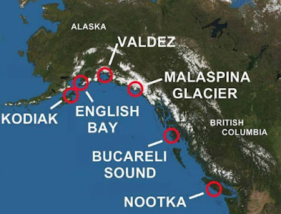 Конкистадори в Северна Америка Areas-of-Alaska-and-British-Columbia