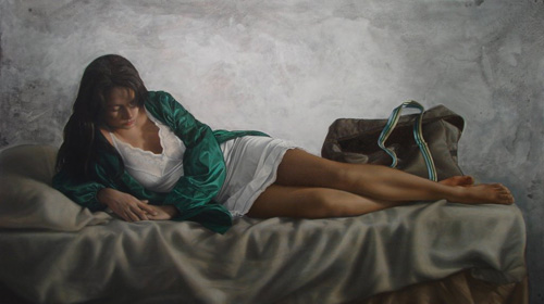 Alejandro Rosemberg 1981 | Argentine Figurative and Hyperrealist painter 