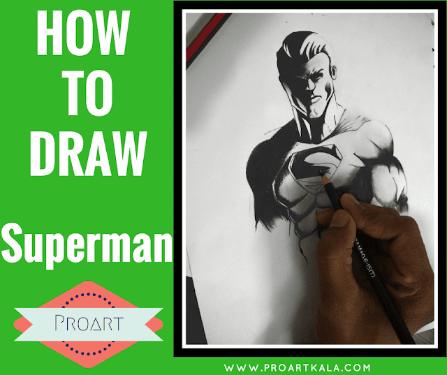 how to draw superman
