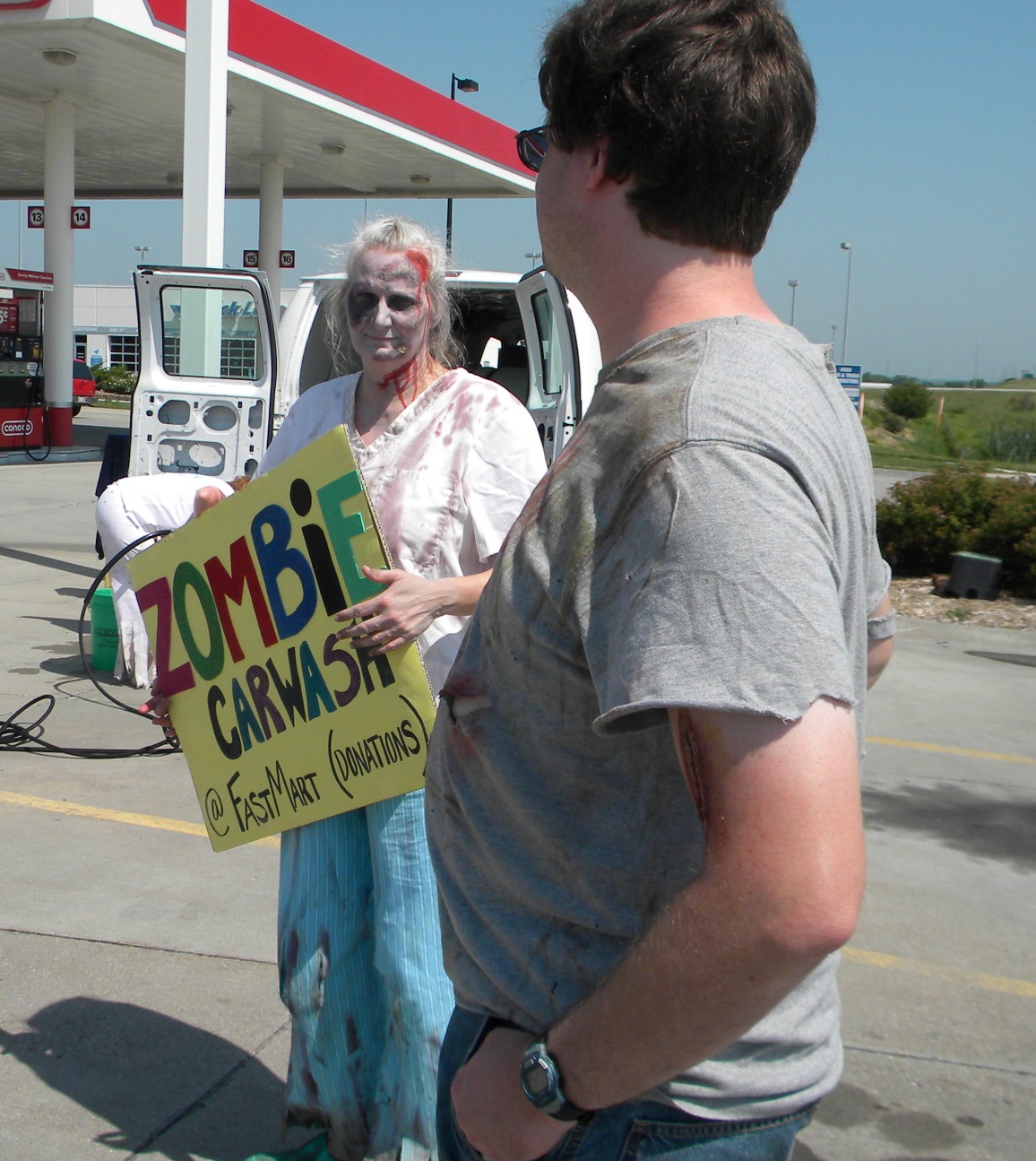Introverted Wife Zombie Car Wash