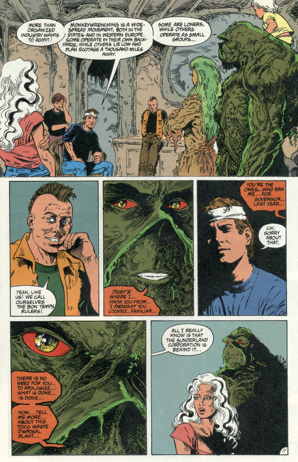 Swamp Thing (1982) Issue #121 #129 - English 12