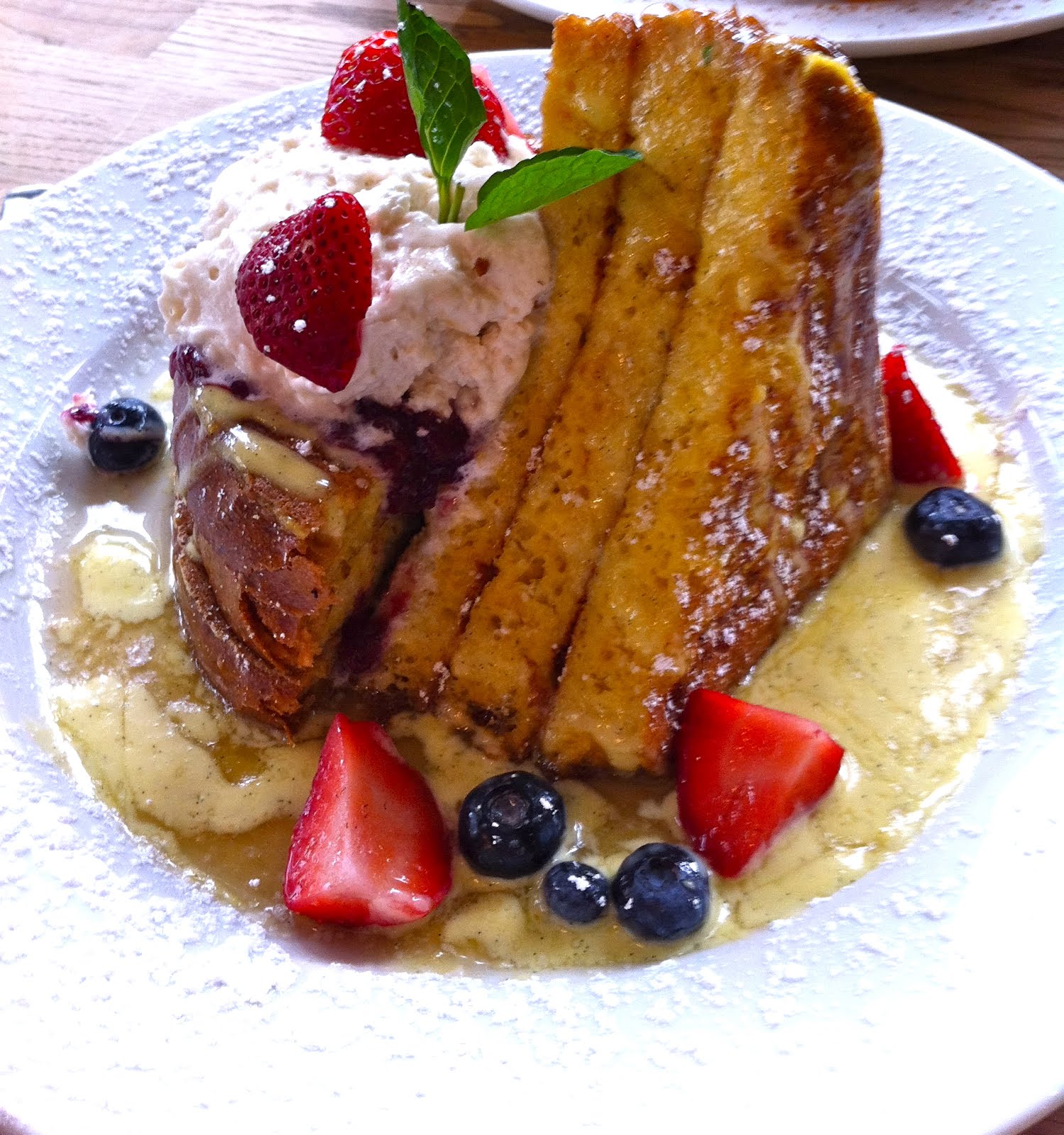 Penn Appétit Chow Now Crème Brûlée French Toast at Green Eggs Café