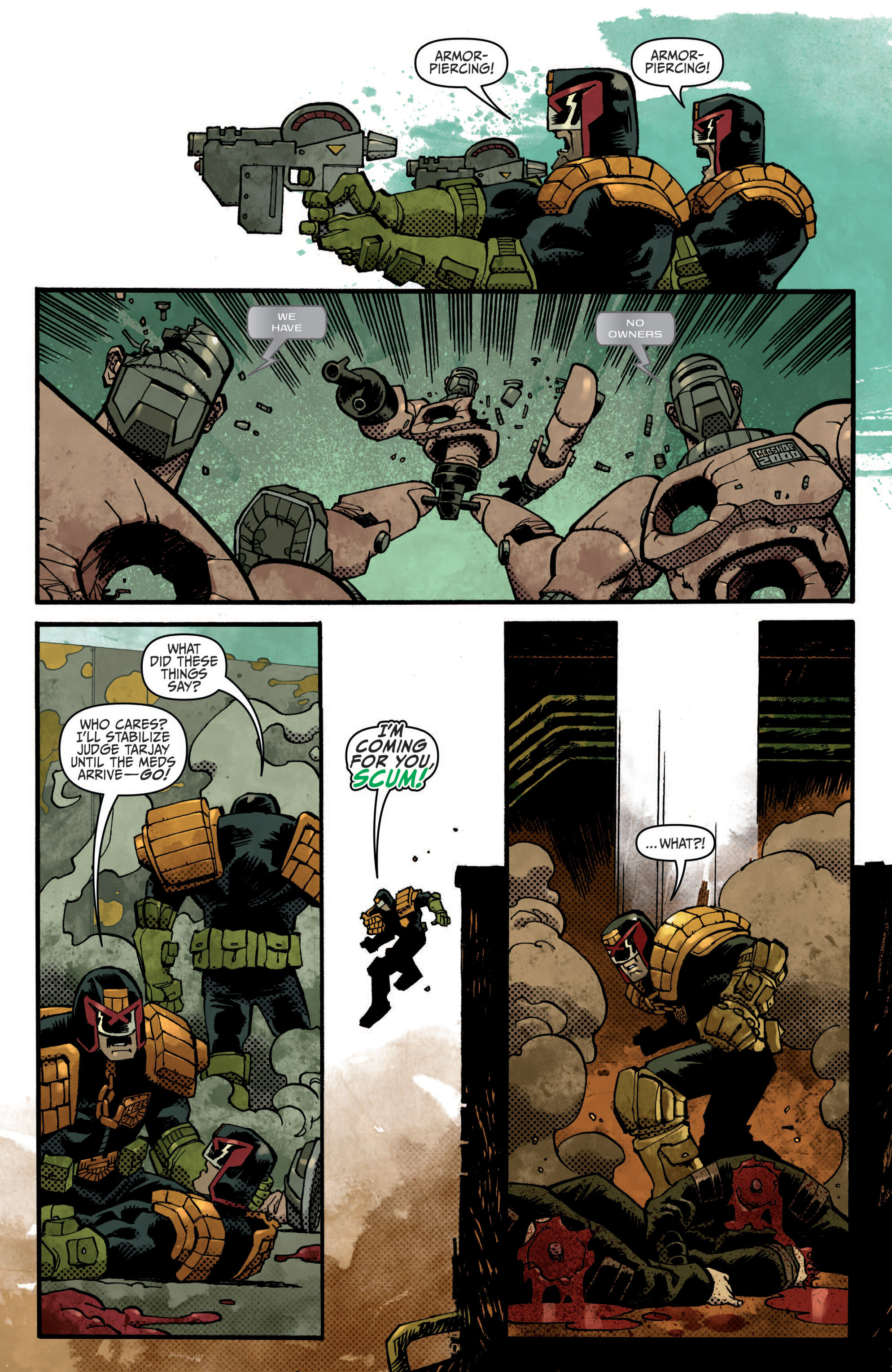 Read online Judge Dredd (2012) comic -  Issue # _TPB 1 - 17