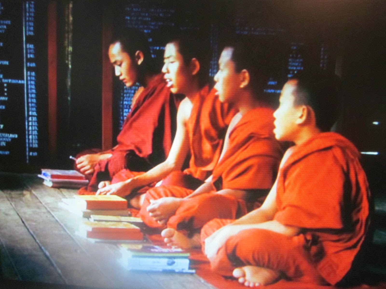 buddhists studying