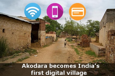 kmhouseindia: Akodara, a village in Gujarat is India's first digital  village in 2015