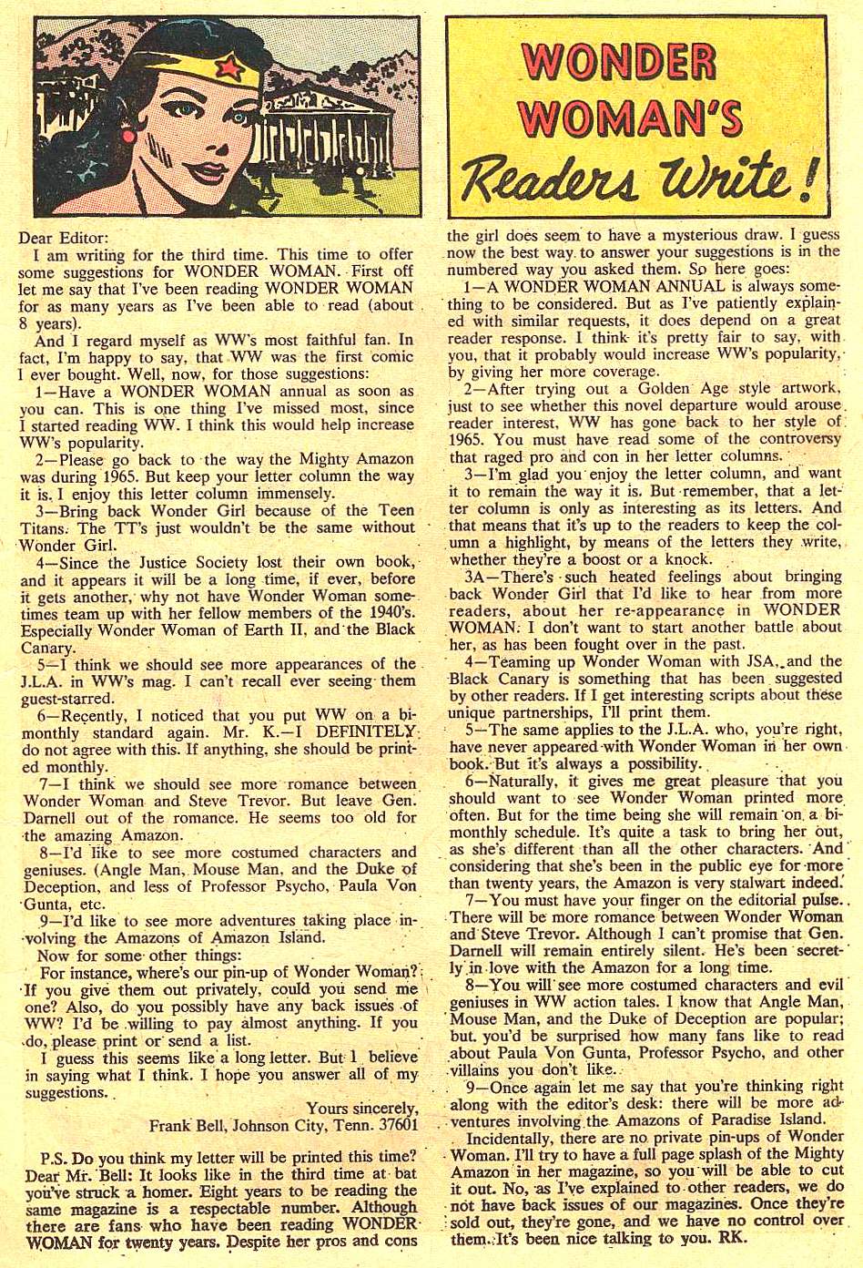 Read online Wonder Woman (1942) comic -  Issue #174 - 16
