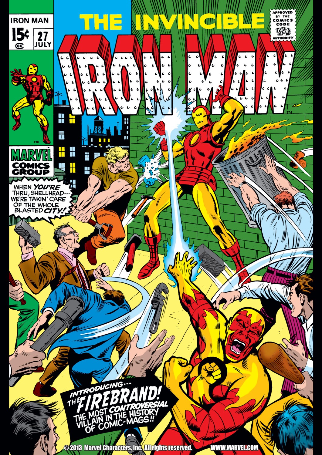 Read online Iron Man (1968) comic -  Issue #27 - 1