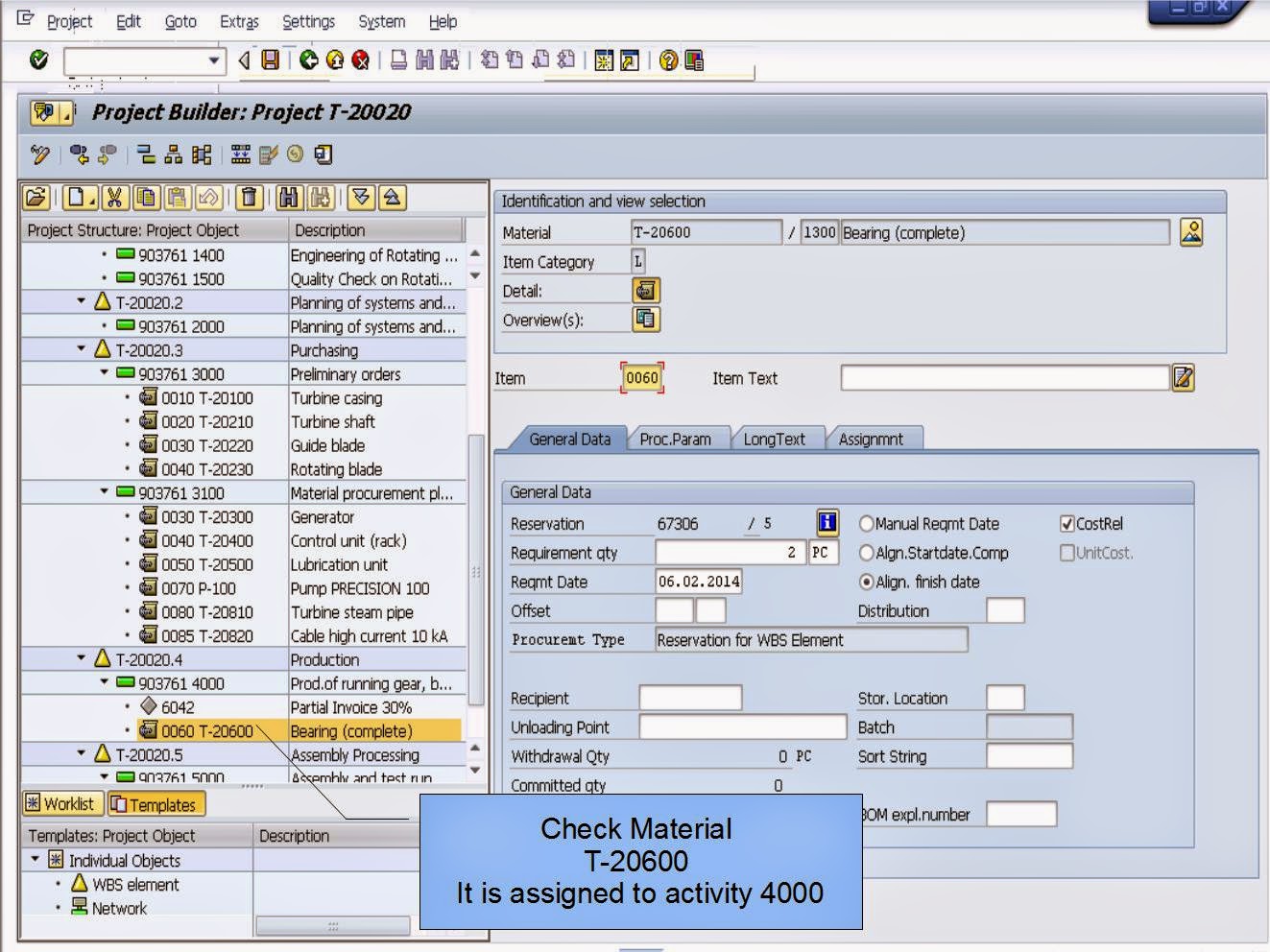 青蛙SAP分享 Froggy's SAP sharing Assign Material to a PS Network Activity