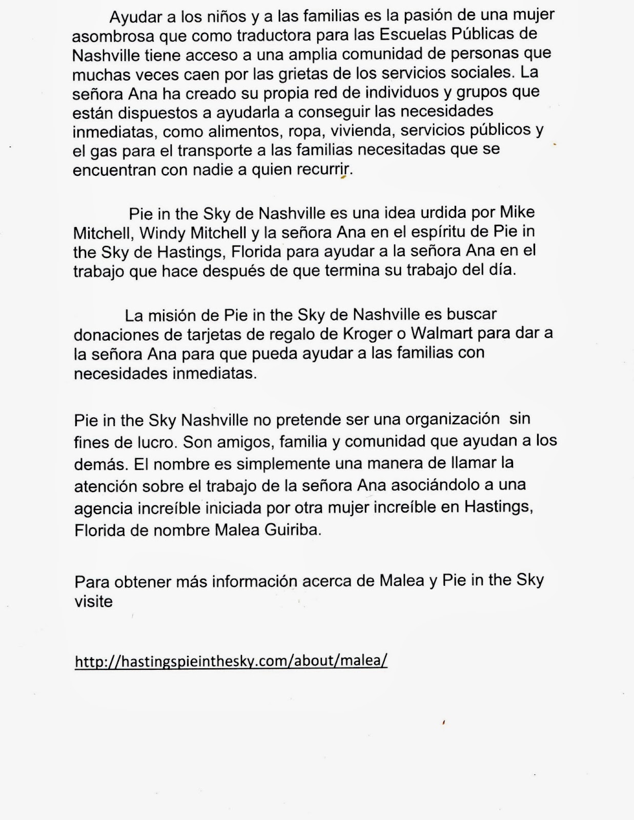 Nashville Pie In The Sky