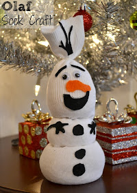 Olaf Craft, Frozen Craft, Sock Craft 