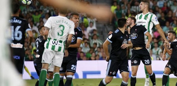 Feddal - Betis -: "He tenido la suerte de meter el primer gol de la temporada"