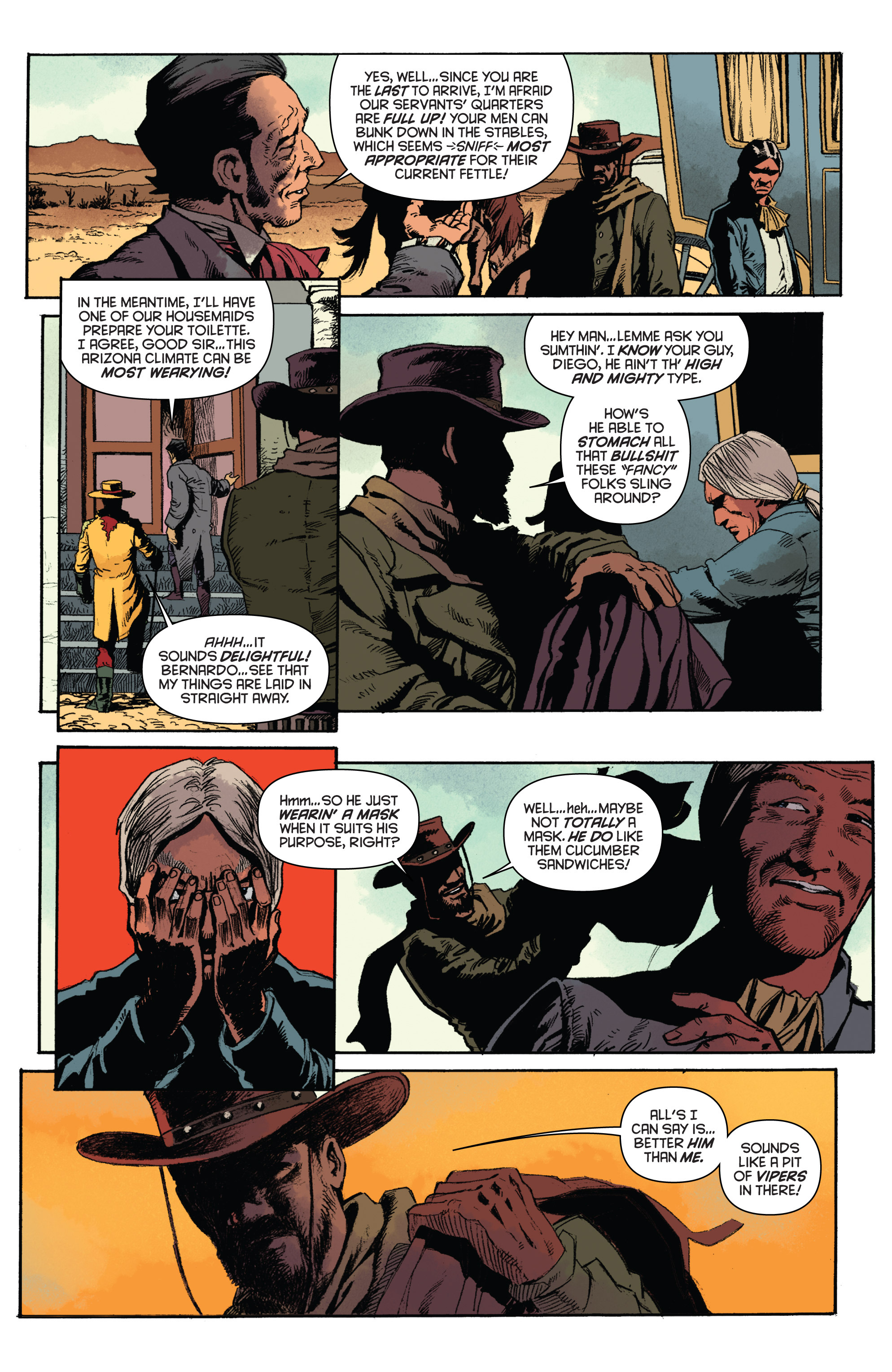 Read online Django/Zorro comic -  Issue #3 - 9