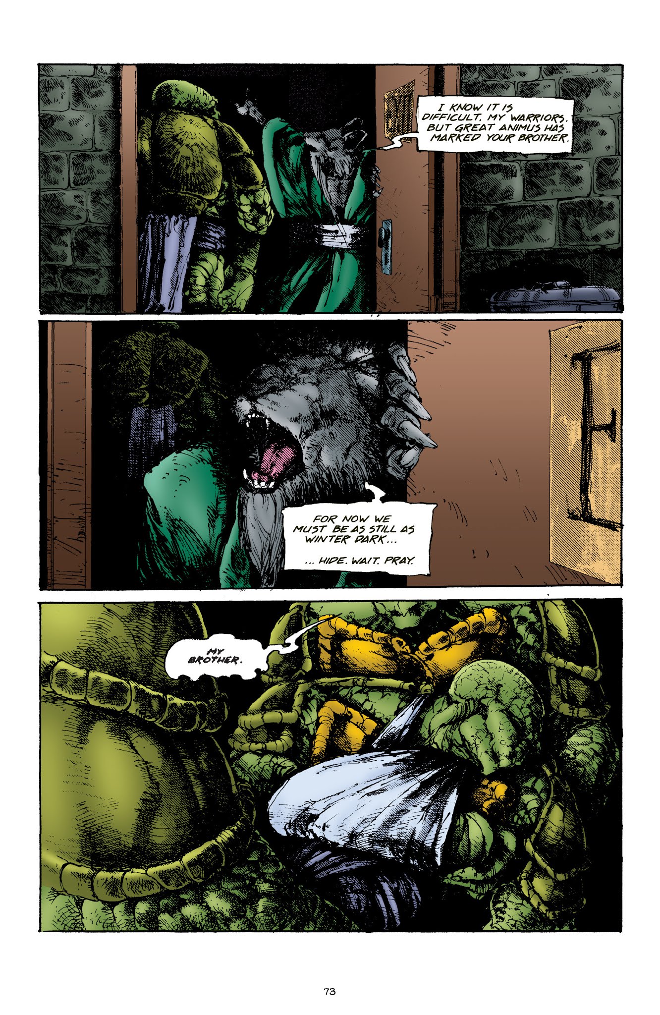 Read online Teenage Mutant Ninja Turtles Legends: Soul's Winter By Michael Zulli comic -  Issue # TPB - 66