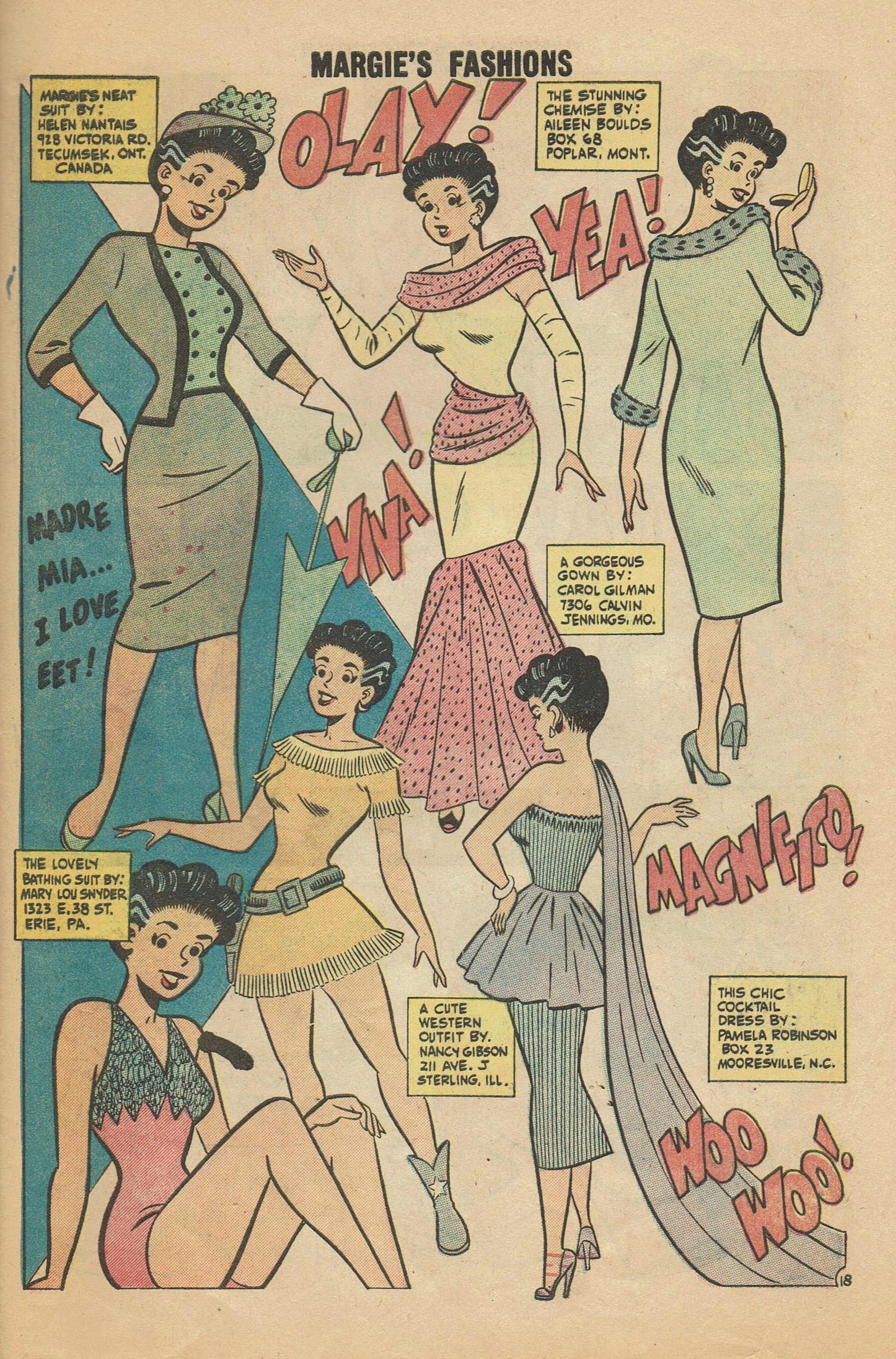 Read online My Little Margie's Fashions comic -  Issue #3 - 29