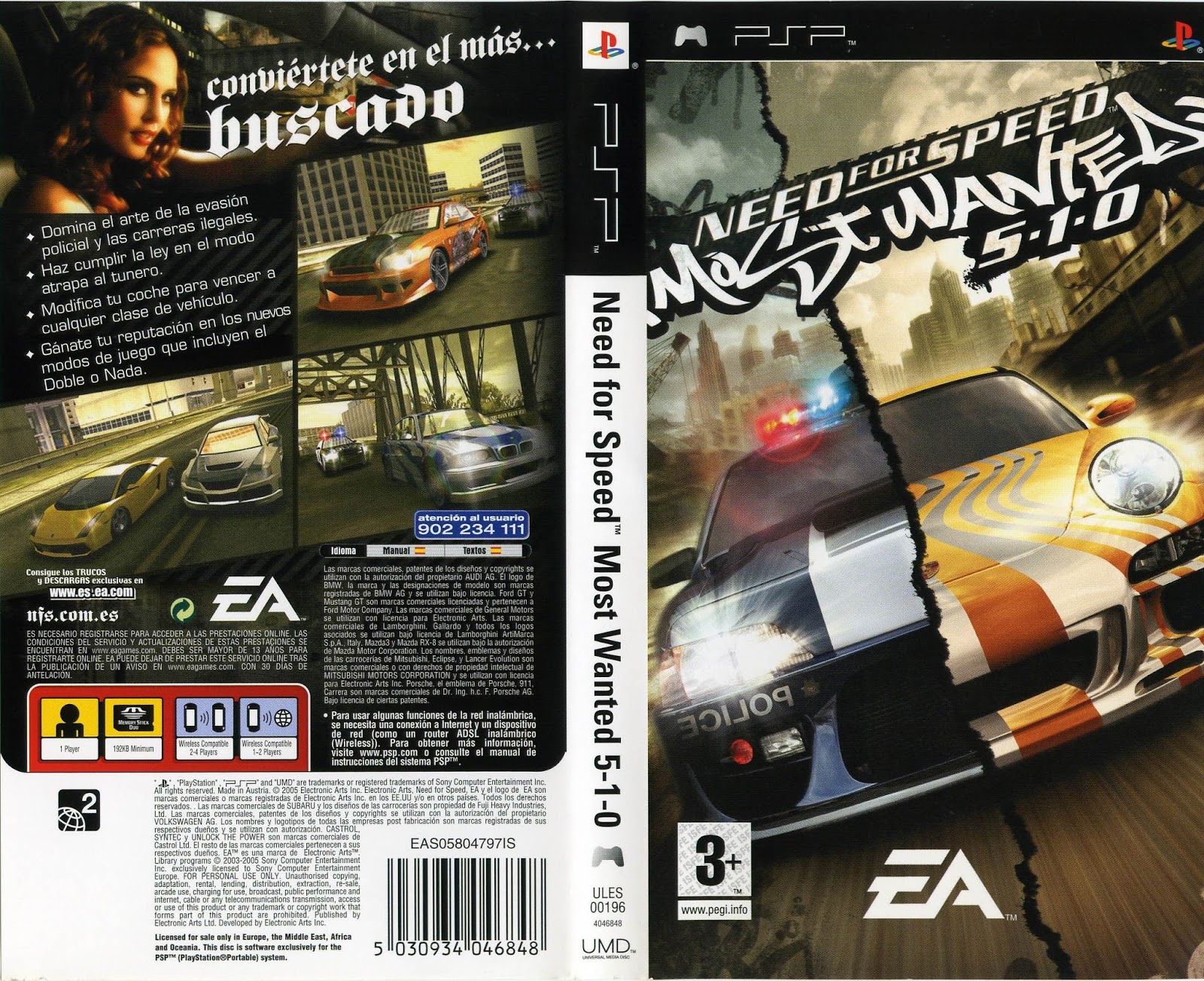 Download Game Need For Speed Most Wanted 5 1 0 Psp Full Version Iso For