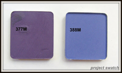 Inglot Eyeshadow: 377M, 388M