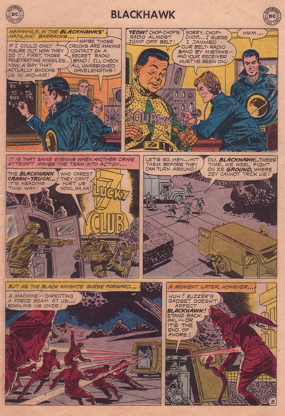 Read online Blackhawk (1957) comic -  Issue #135 - 7