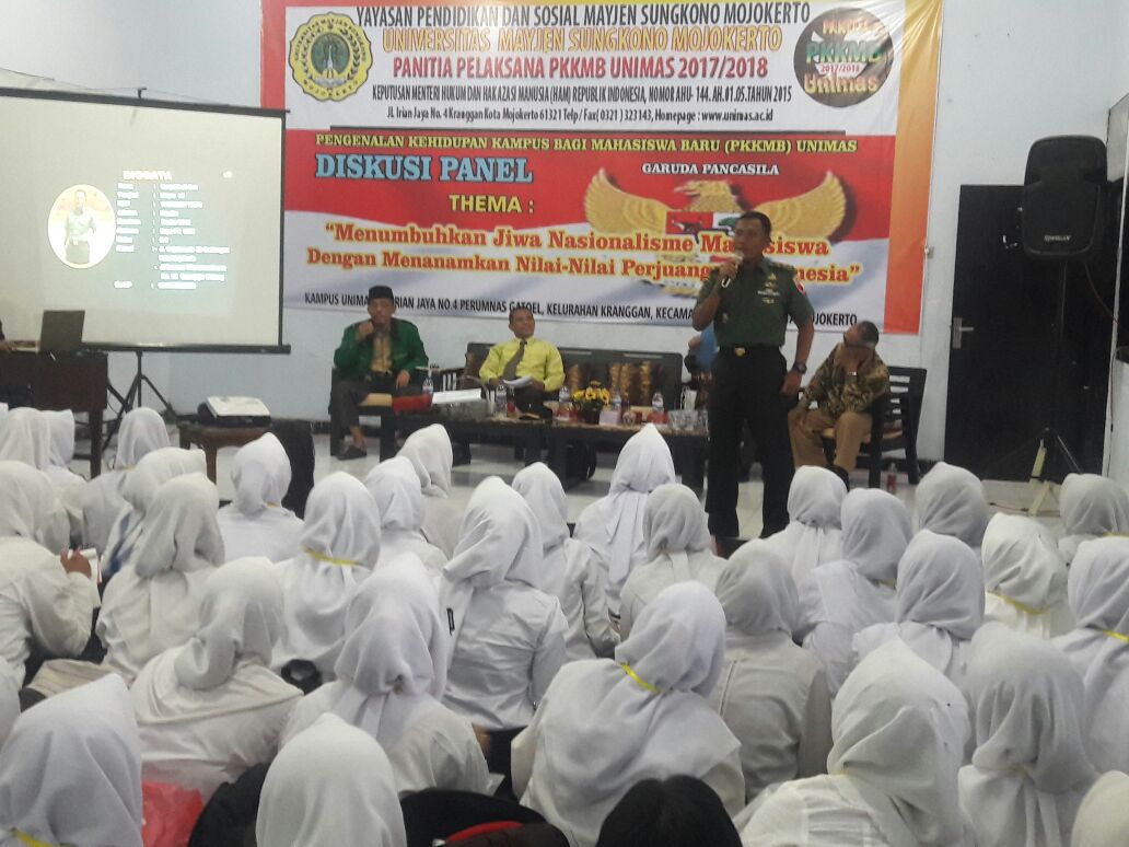 Universitas Mayjen Sungkono Gelar Diskusi Panel PKKMB