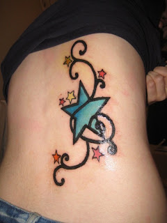 star tattoos, tattooing