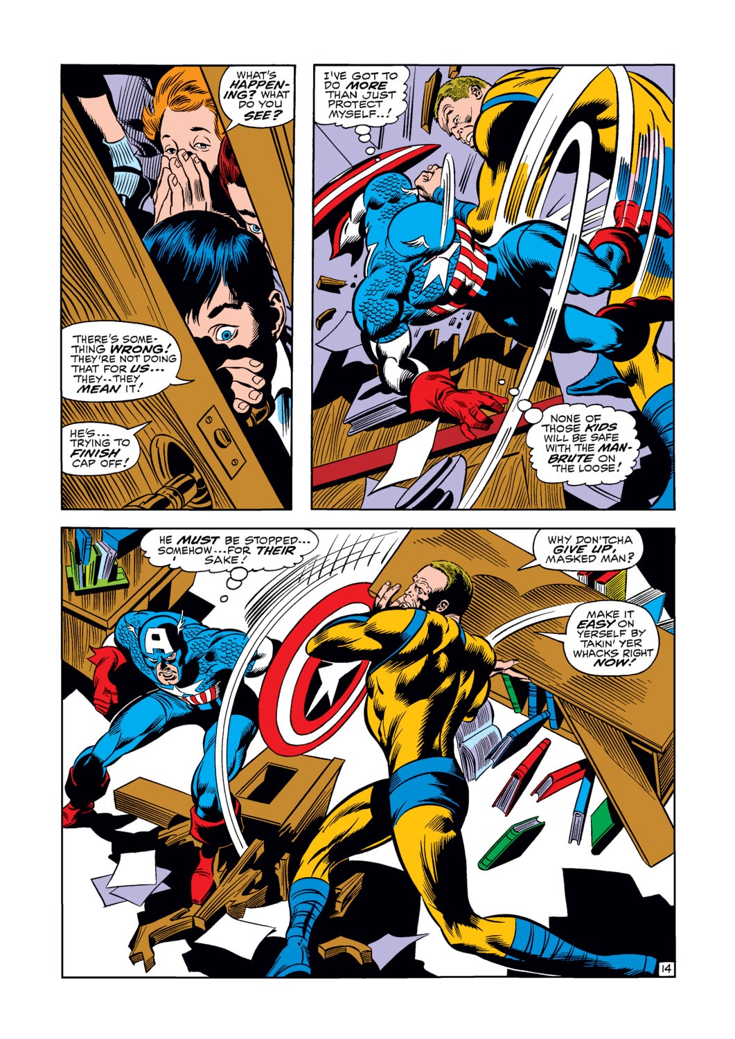 Read online Captain America (1968) comic -  Issue #121 - 15