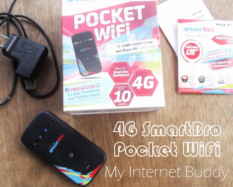 4G #SmartBro Pocket WiFi, My Internet Buddy