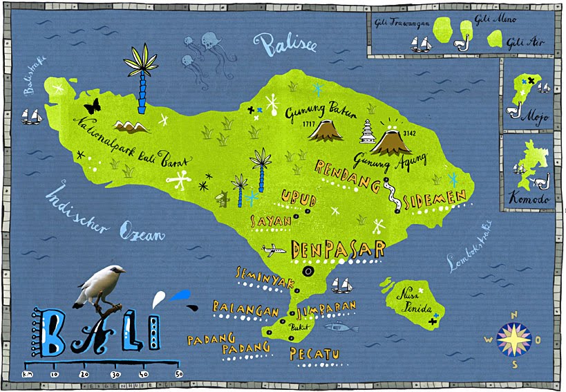 Top 10 most amazing maps of Bali you've ever seen - HOUSE OF BALI