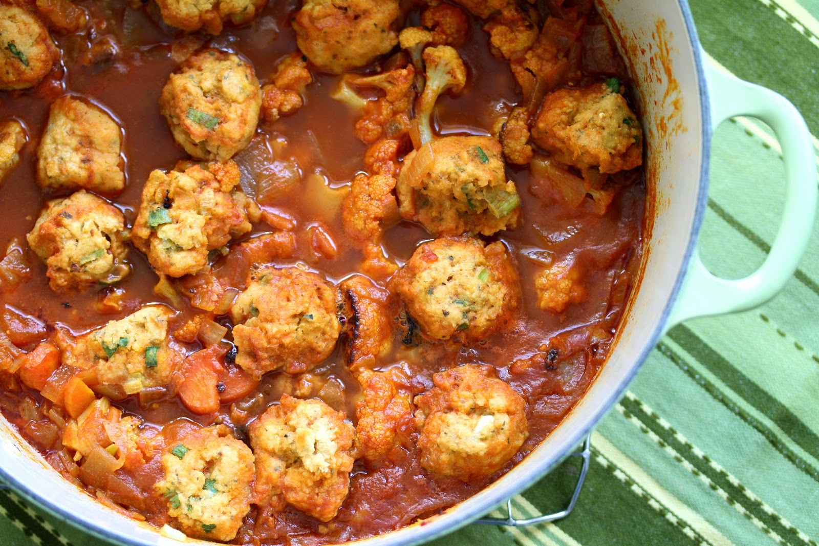 Smith's Vegan Kitchen Smoky Roasted Cauliflower Soup with Herbed