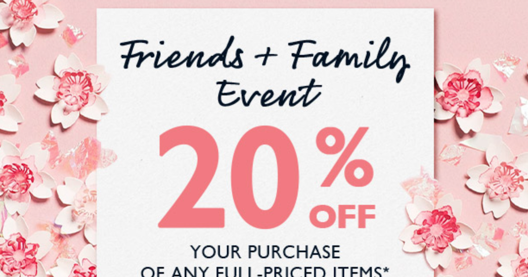 lola's secret beauty blog L'Occitane Friends + Family Sale 20 Off