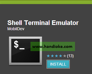 Shell terminal