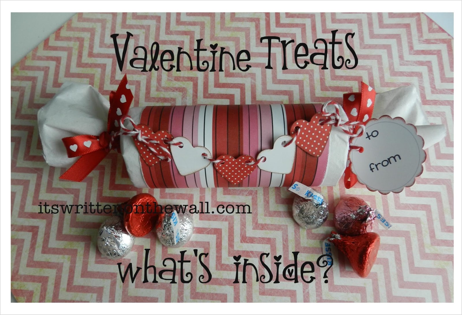 It's Written on the Wall: Valentine's Day Treat Holder for Class Treats
