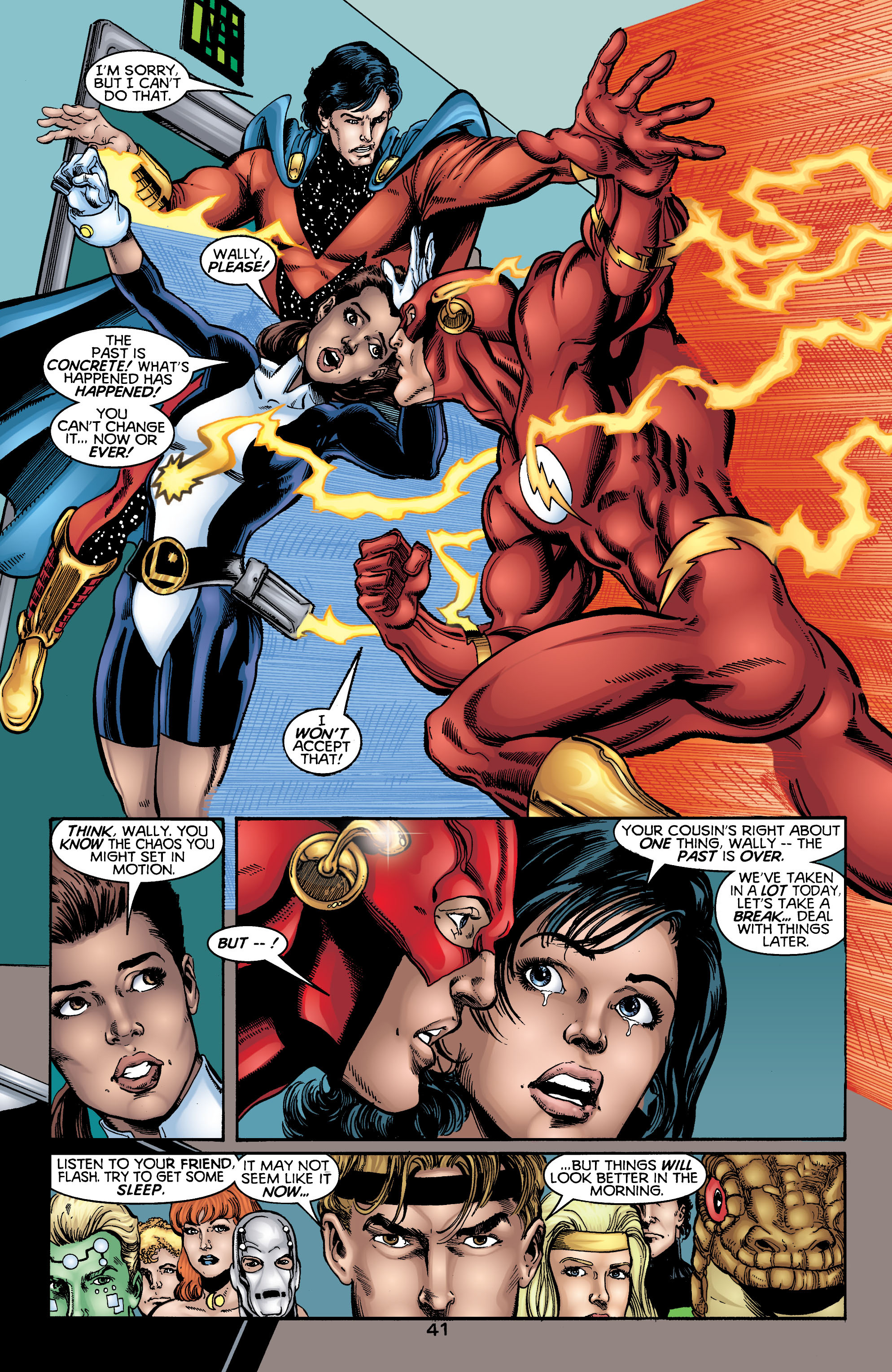 Read online Titans/Legion of Super-Heroes: Universe Ablaze comic -  Issue #1 - 42