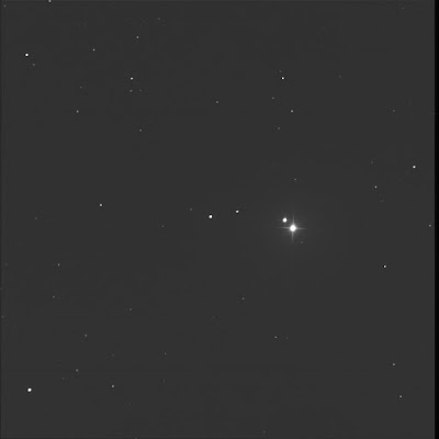 multi-star system lambda Aries in luminance