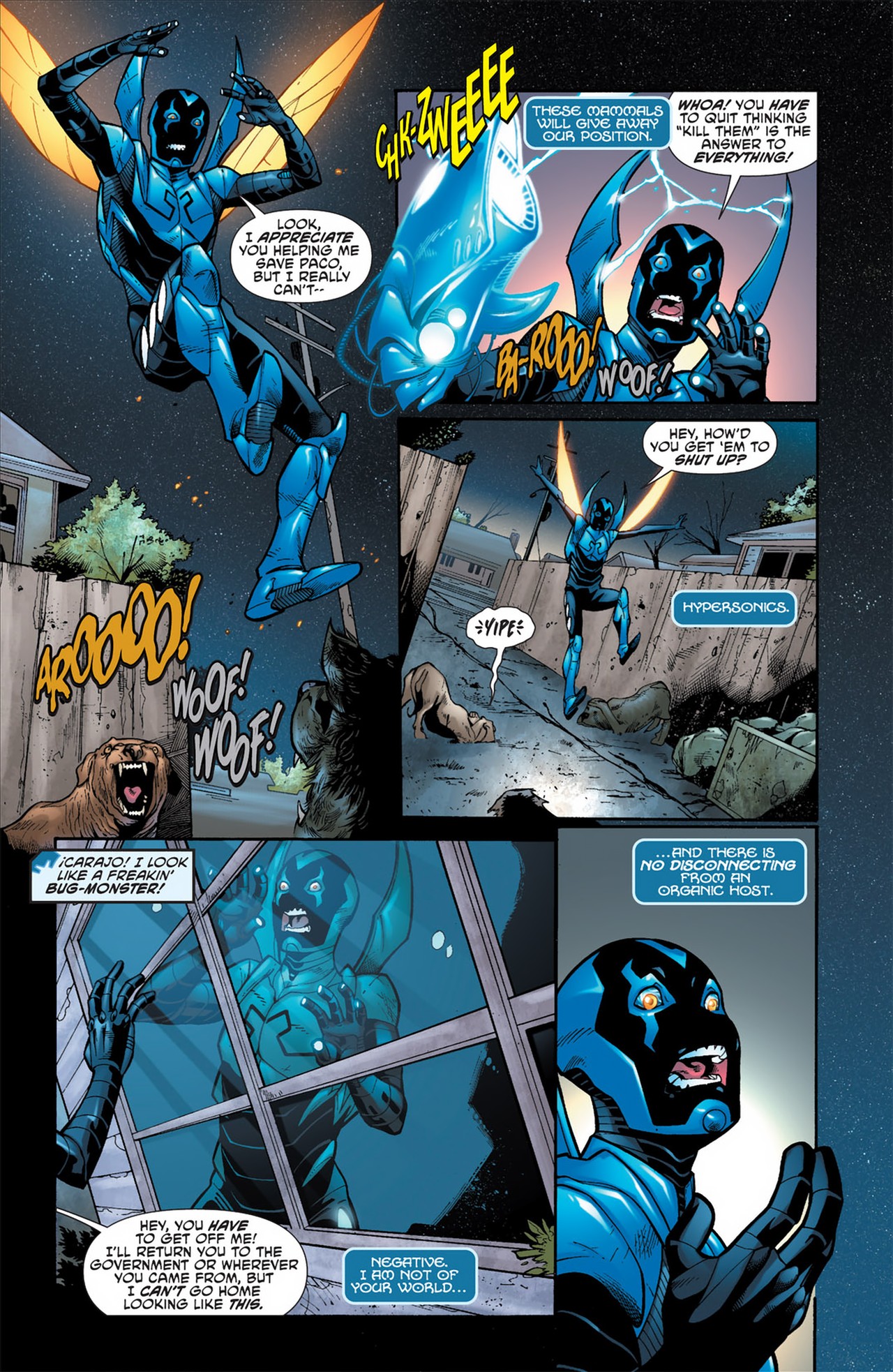 Read online Blue Beetle (2011) comic -  Issue #3 - 4