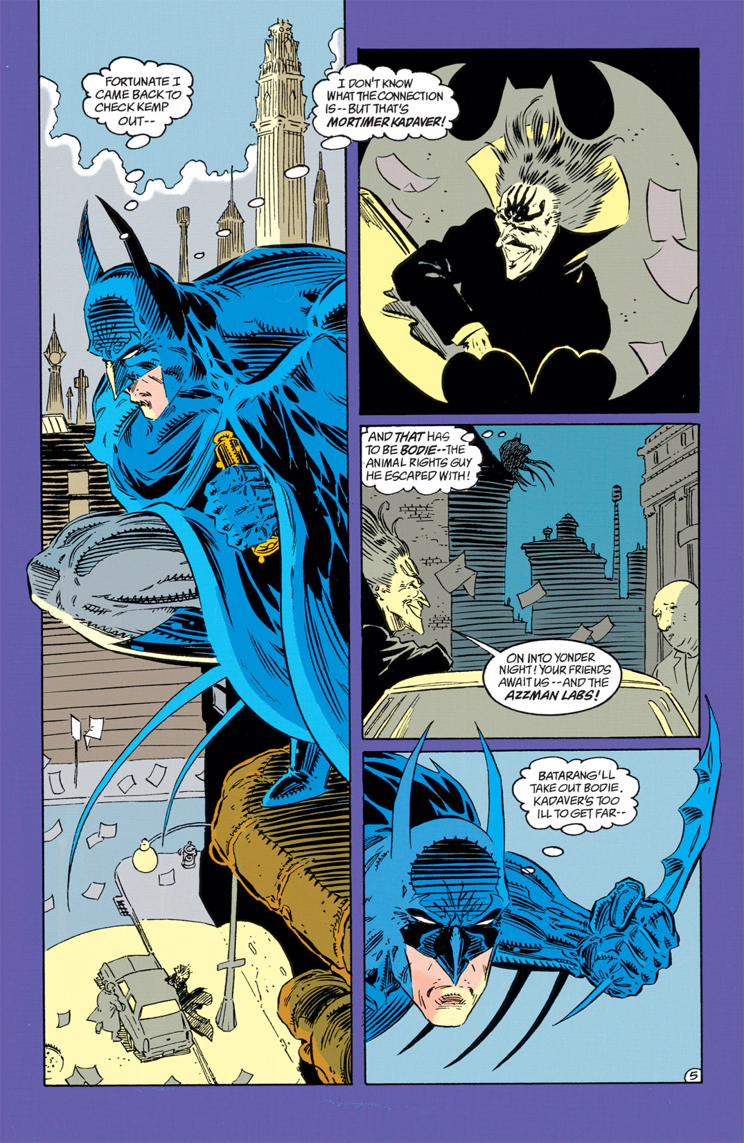 Batman: Shadow of the Bat 12 Page 6