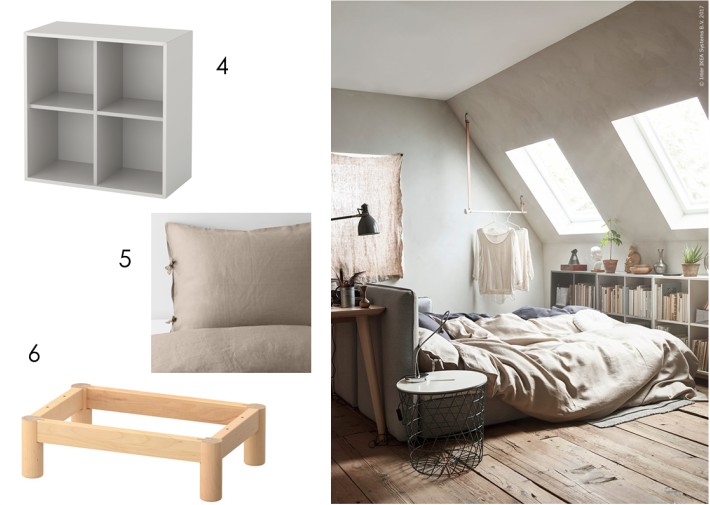 Un pequeño estudio con IKEAHACK y muebles de IKEA