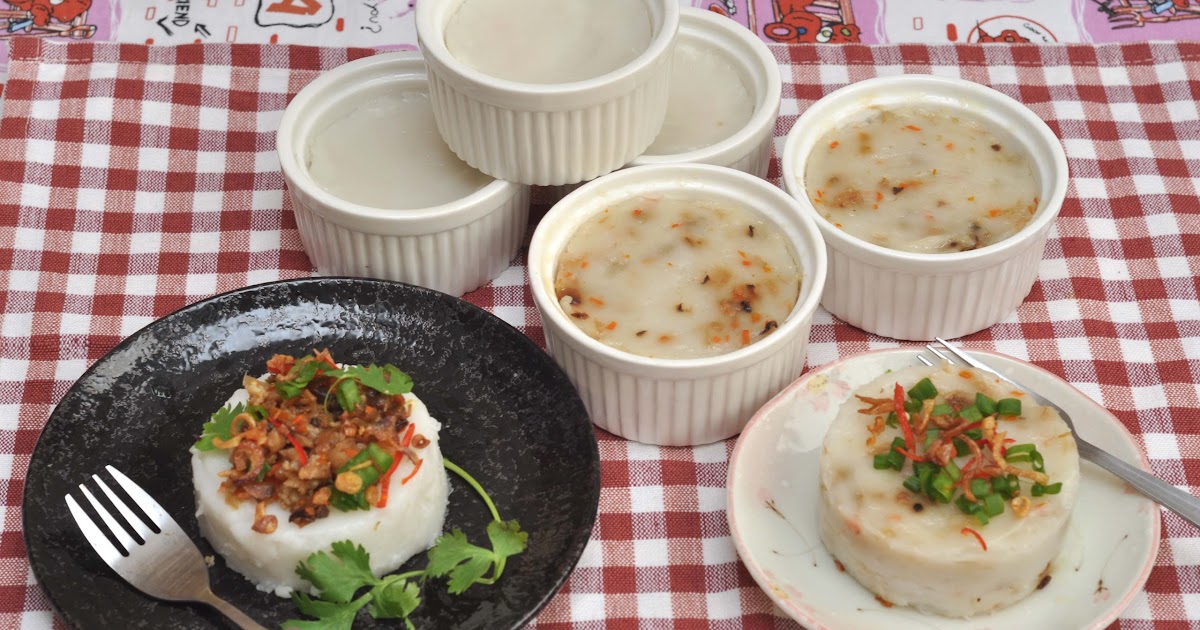 Veronica's Kitchen Steamed Small Bowl Rice Cake (Wan Kuih) 碗糕