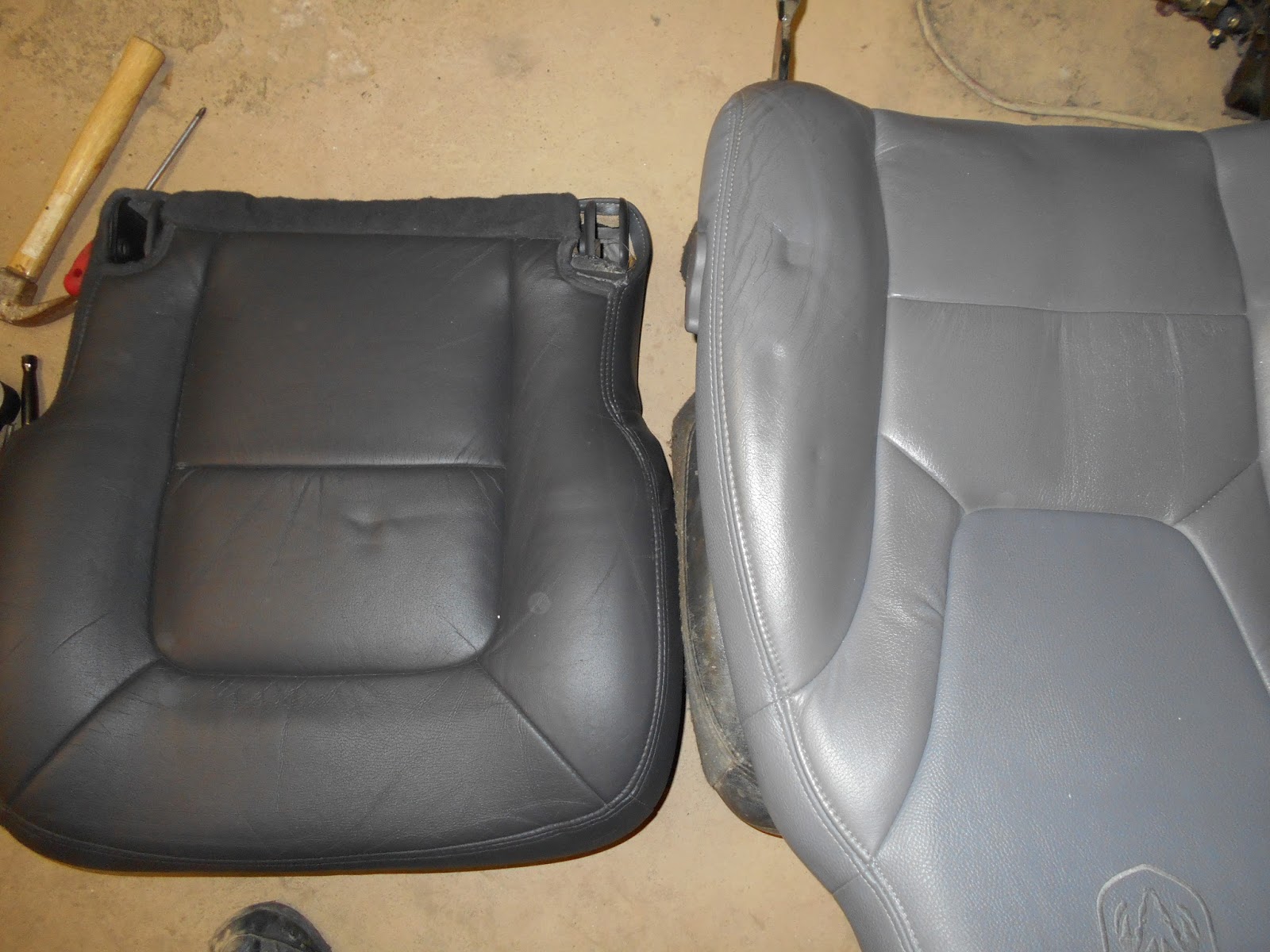 The Dakota Files Dodge Durango full on seat repair.