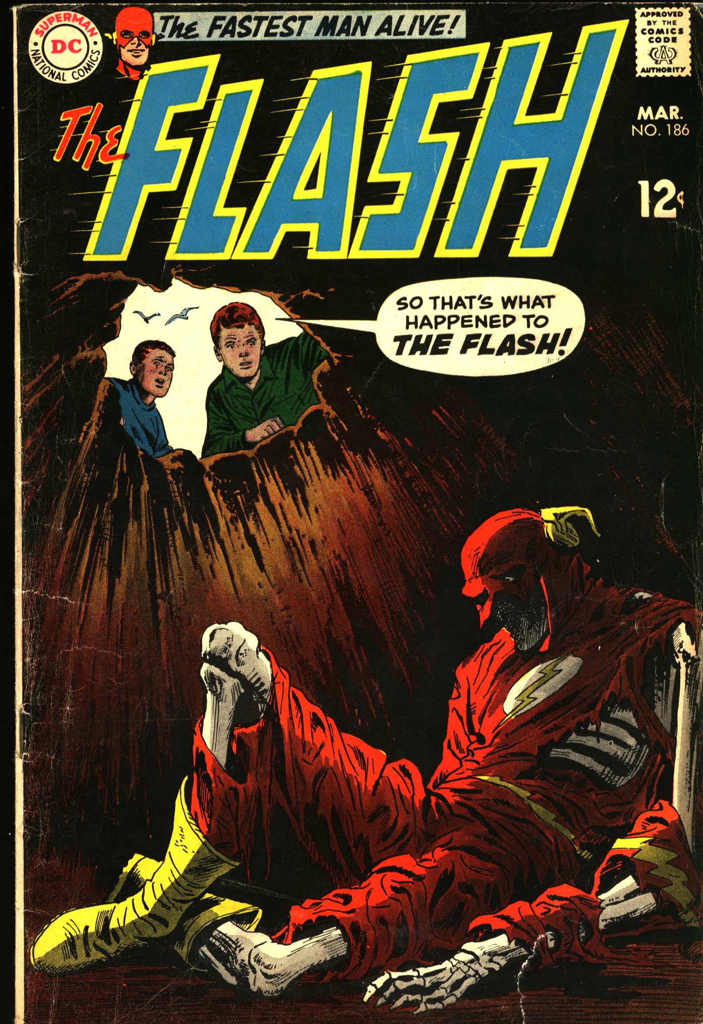 Read online The Flash (1959) comic -  Issue #186 - 1